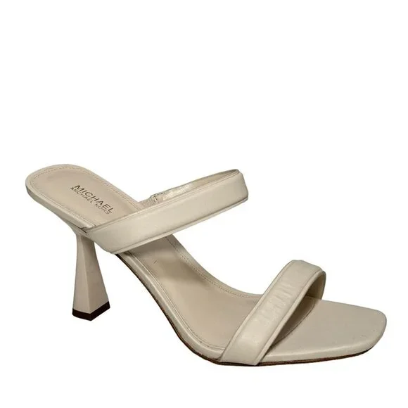 Michael Michael Kors Women Double Strap Slide Sandals Clara Size US 10 New - Picture 1 of 6